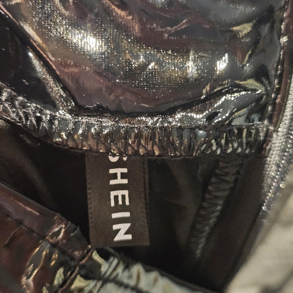 Patent Leather Skirt NWOT - Picture 3 of 5